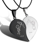 "Love You" 2-Piece Necklace