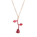 Rose Charm Necklace
