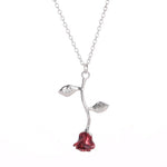 Rose Charm Necklace