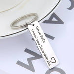 "Drive Safe" Keychain